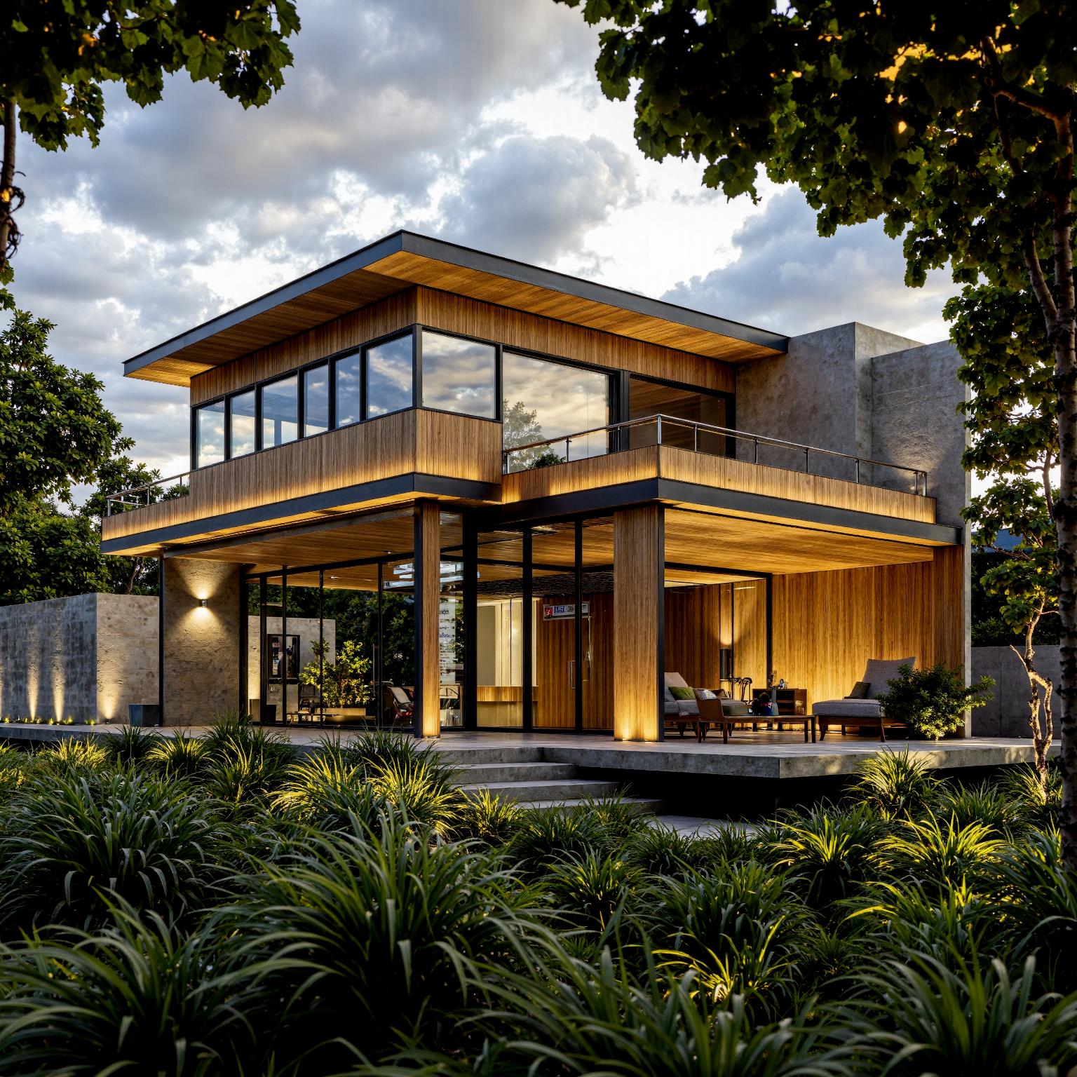 Phối cảnh 3D nhà ở khoảng 100 m² tại Phan Rang