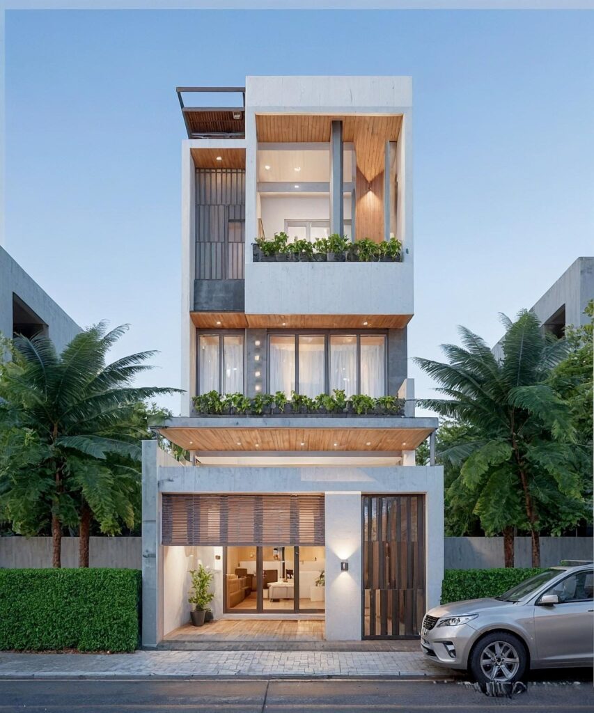 Phối cảnh 3D minh hoạ nhà thầu địa phương Phan Rang — SH Design