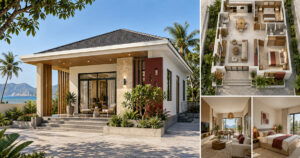 Ảnh minh hoạ bài: Nhà cấp 4 100 m² ba phòng ngủ: cách chia gọn và bốn việc cho đỡ nóng