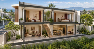 Ảnh minh hoạ bài: Mẫu nhà 1 trệt 1 lầu 6×15 m: ba cách bố trí và mốc kích thước phòng