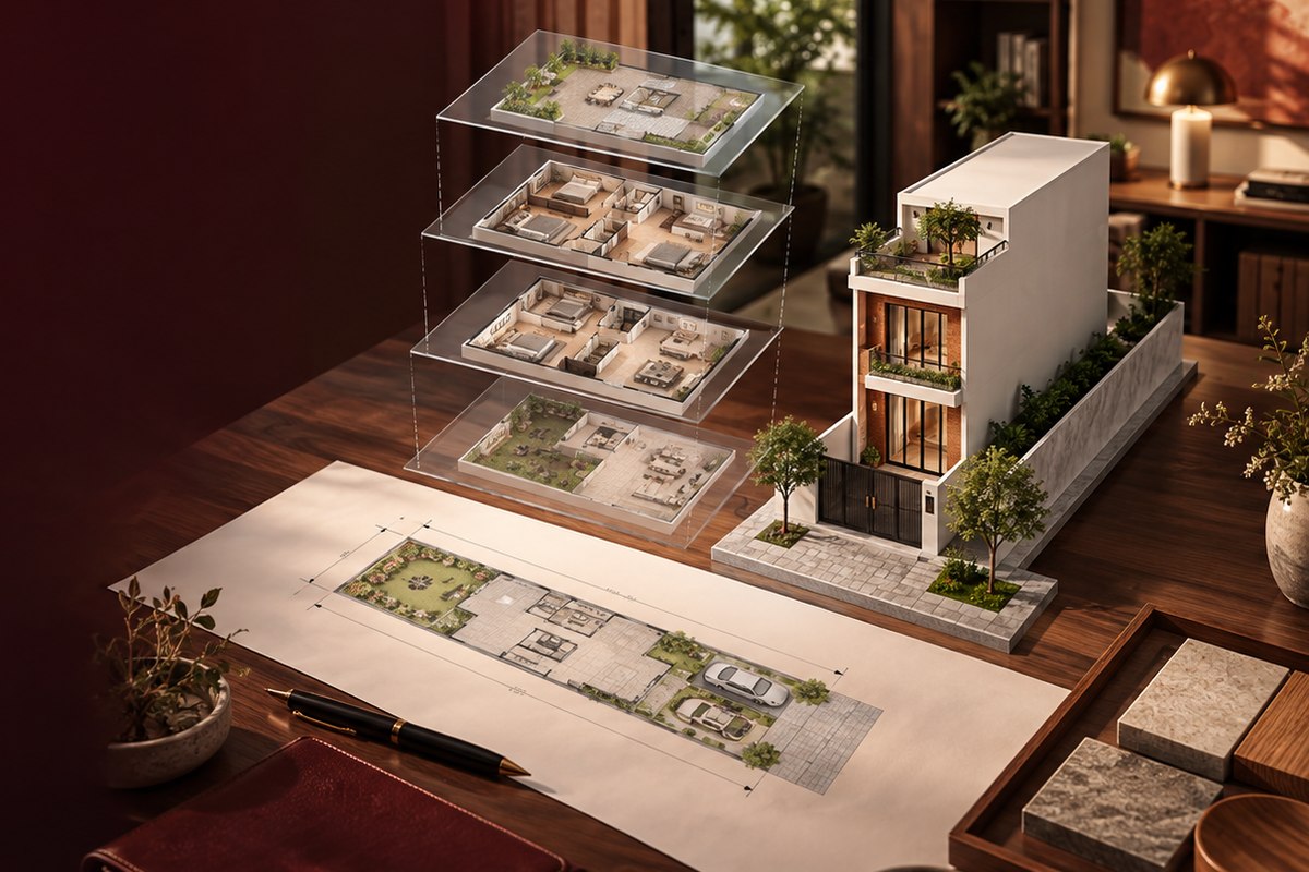 Nhà diện tích khoảng 100 m² tại Phan Rang