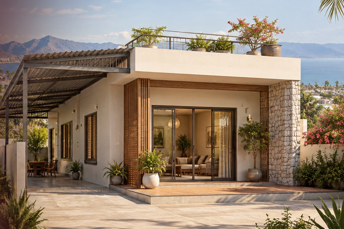 Nhà cấp 4 mái dốc tại Phan Rang