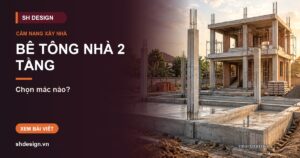 Ảnh minh hoạ bài: Mác bê tông nào cho nhà 2 tầng, và ở Phan Rang cần lưu ý gì thêm
