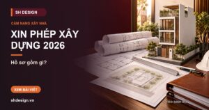 Ảnh minh hoạ bài: Hồ sơ xin giấy phép xây dựng nhà ở 2026 gồm gì, mất bao lâu, ai được miễn